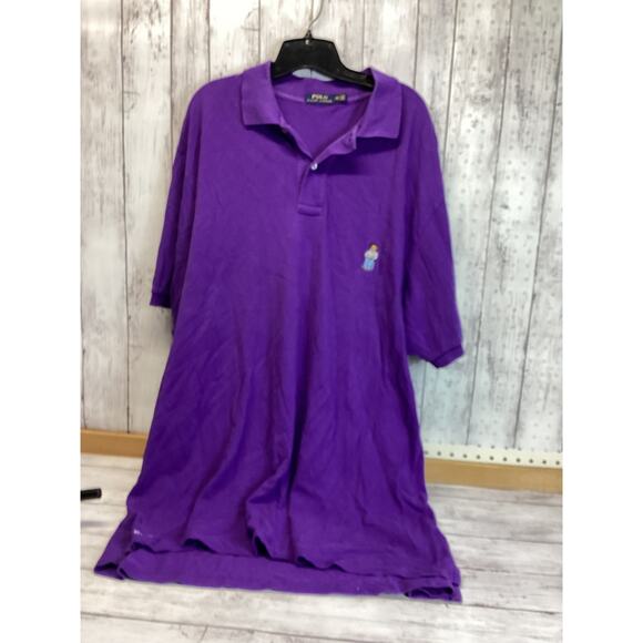 Polo Ralph Lauren Other - Polo Ralph Lauren Mens Polo Shirt Purple 2XL